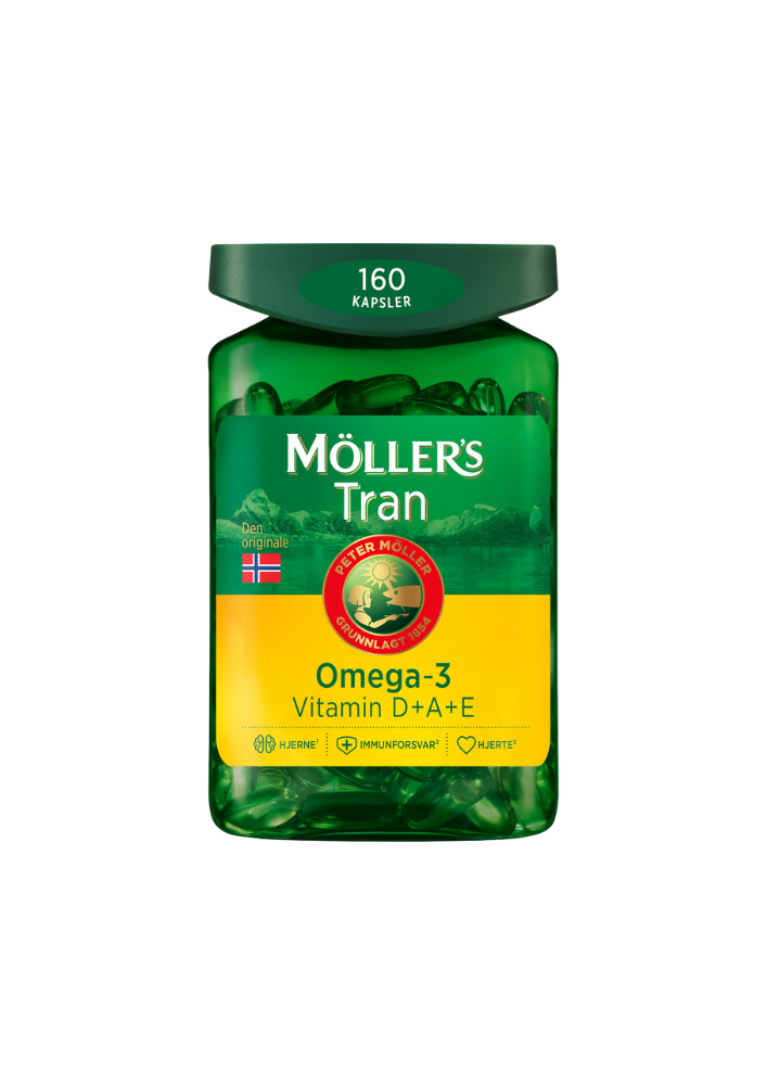 Möller's Trankapsler 160 stk
