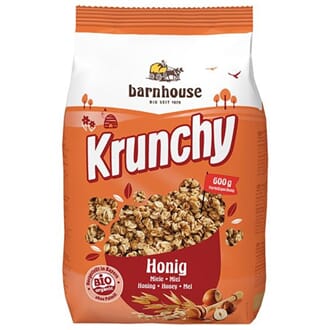 Barnhouse honning krunchy musli 600 gr