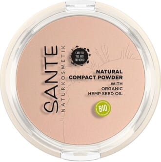Sante natural compact powder 01 cool ivory