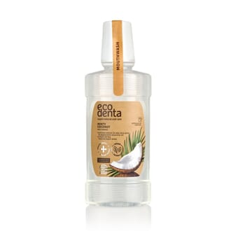Ecodenta Munnskyllevann Kokosnøtt Peppermynte u/fluor 500ml