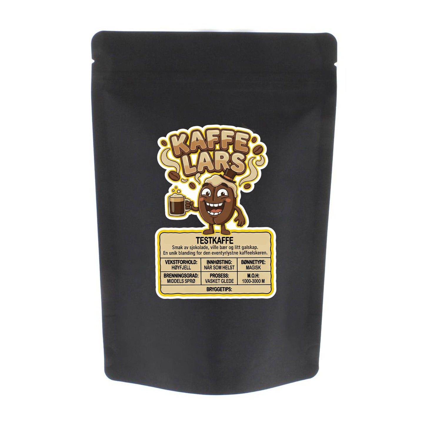 Kaffelars Testkaffe 500gr