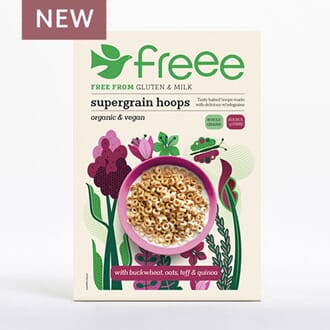 Doves Farm supergrain hoops 300 g