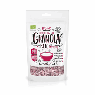 Diet Food keto granola bringebær 200 g