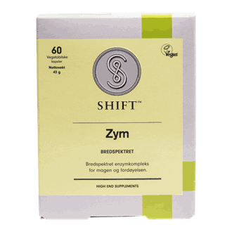 SHIFT Zym bredspektret 60 kapsler