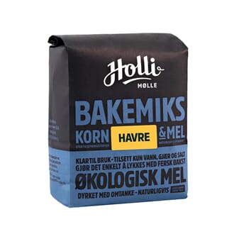 Holli Mølle økologisk havre bakeblanding 1 kg