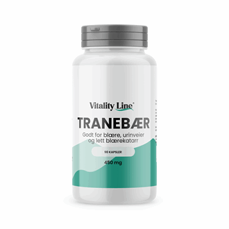 Vitality Line tranebær 450 mg 90 kapsler