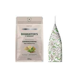 Daughter's Of Norway Premium Ashwagandha med probiotika 250