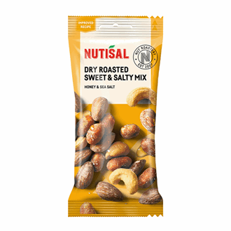 Nutisal nøtter sweet & salty mix 60 gr
