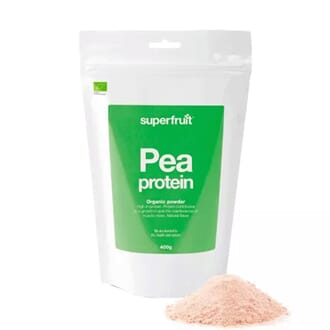 Superfruit økologisk erteproteinpulver 400 g