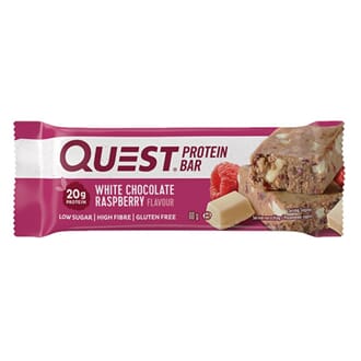 Quest bar white chocolate raspberry 60 gr