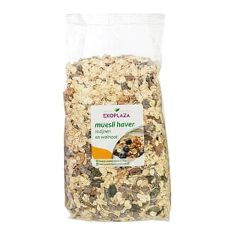 Ekoplaza Havremüsli med Rosiner og Valnøtt ÁEko 750gr