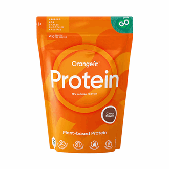 Orangefit Plantebasert Proteinpulver Sjokolade 260 gr