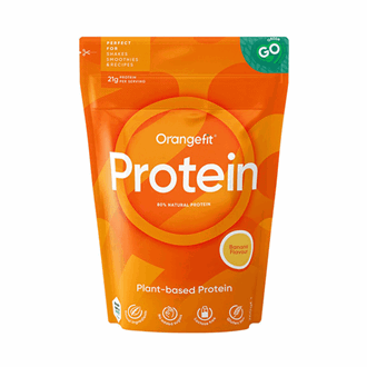 OrangeFit Plantebasert Proteinpulver Banan 260gr