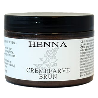 Henna kremfarge brun 140 ml