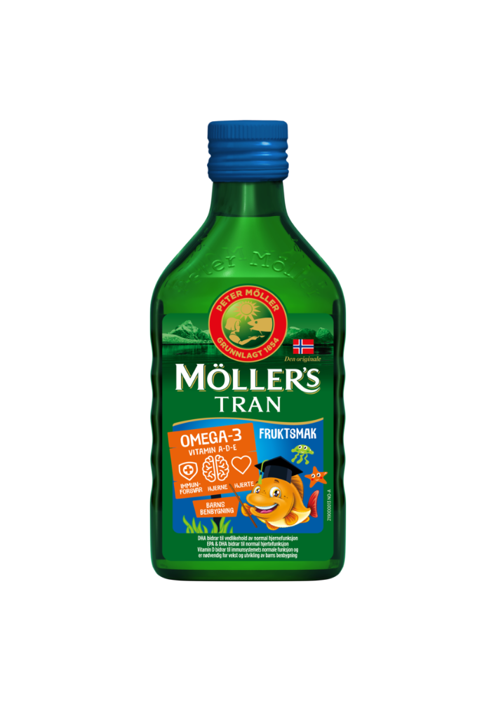 Möller's Tran Fruktsmak 250 ml