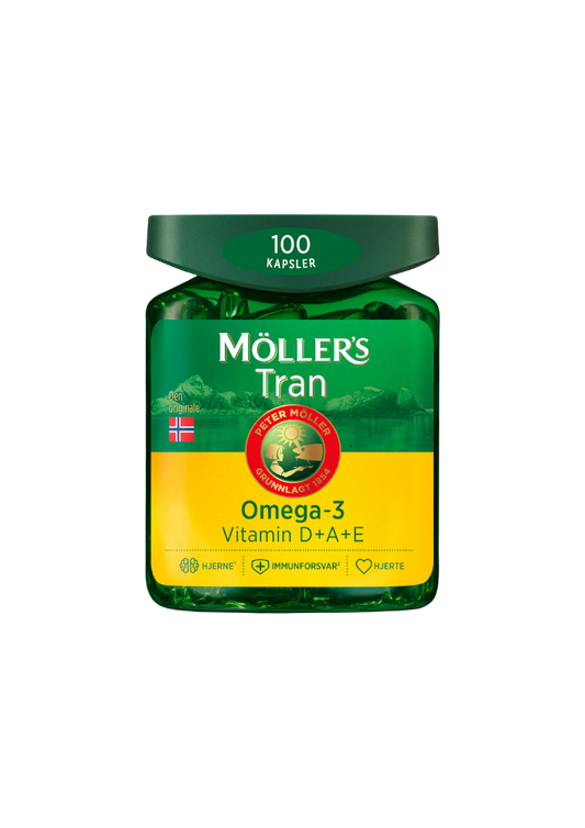 Möller's Trankapsler 100 stk