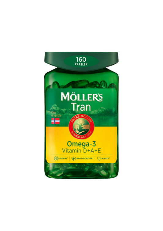 Möller's Trankapsler 160 stk