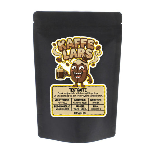 Kaffelars Testkaffe 250gr
