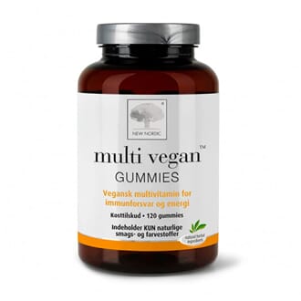 New Nordic multi vegan gummies 120 stk