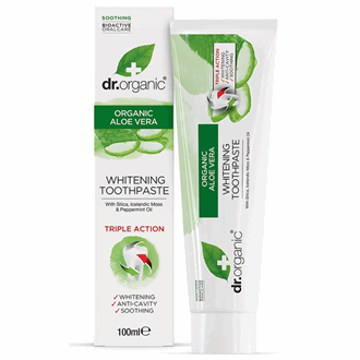 Dr Organic aloe vera toothpaste 100 ml