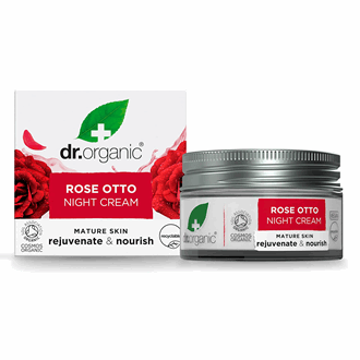Dr Organic rose otto night cream 50 ml