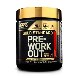 Optimum gold standard pre-work out fruit punch 330 gr