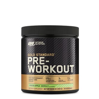Optmum gold standard pre-work out green apple 330 gr