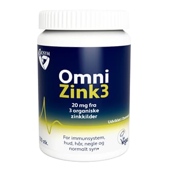 Biosym omnizink 3 100 tabletter