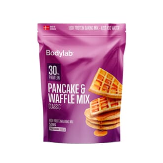 Bodylab pancake & waffle mix classic 500 g