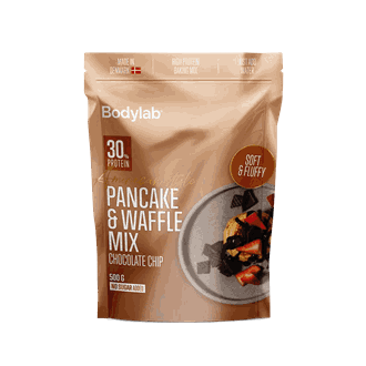 Bodylab pancake & waffle mix chocolate chip 500 g