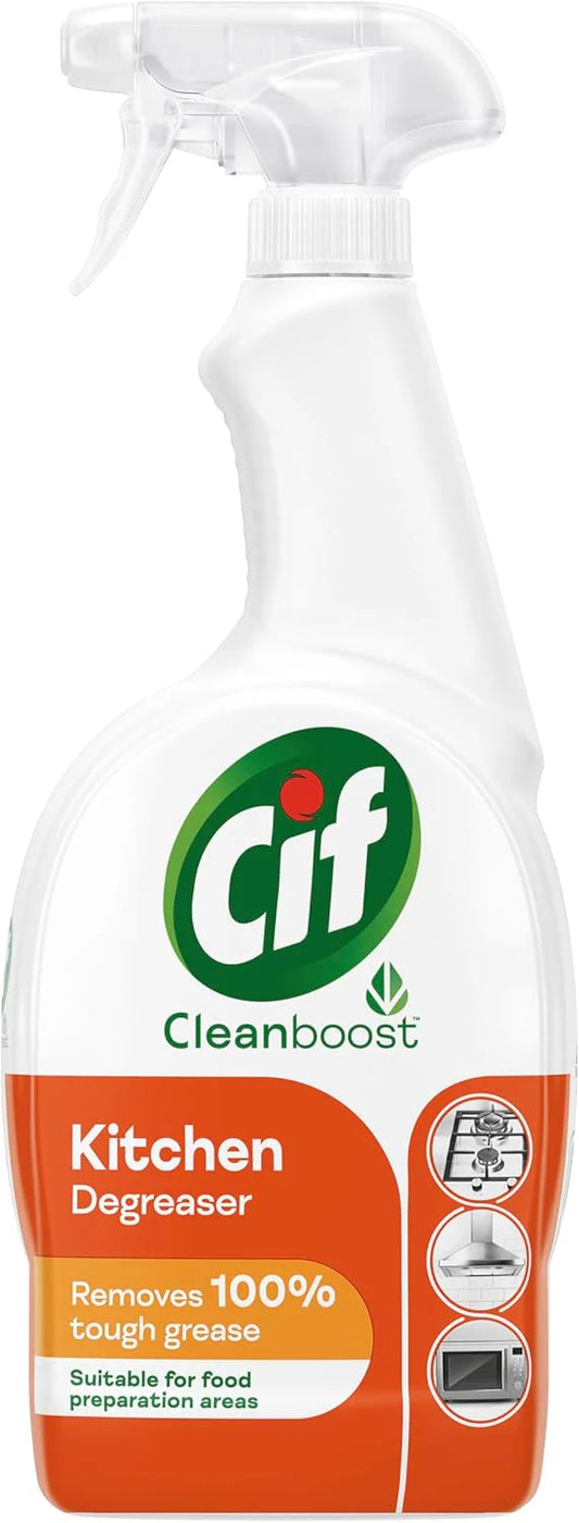 Cif Cleanboost Kitchen Spray Frosty``