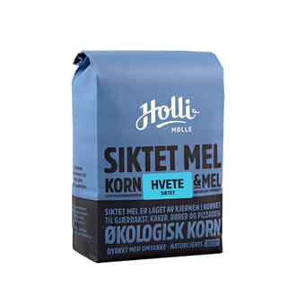 Holli Mølle økologisk siktet hvete 1 kg