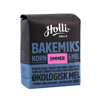 Holli Mølle økologisk emmer bakeblanding 1 kg