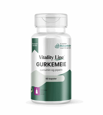 Vitality Line Gurkemeie 600mg 60kaps