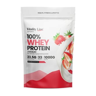 Vitality Line Sport whey jordbær 1 kg