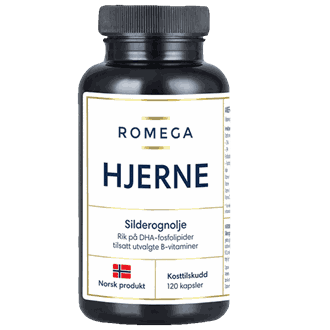 Romega Hjerne 120 kaps