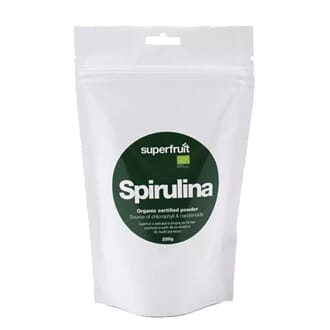 Superfruit økologisk spirulina pulver 200 g