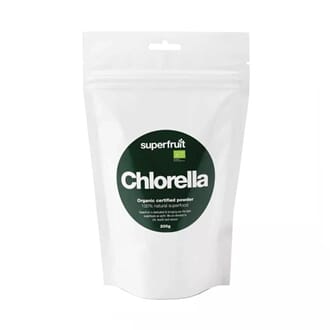 Superfruit økologisk chlorella pulver 200 g