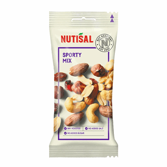 Nutisal nøtter sporty mix 60 gr