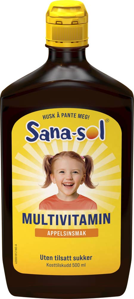 Sana-sol Uten tilsatt sukker, 500 ml, Sana-Sol